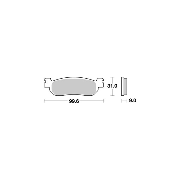 AP Bremsbelag Pckg. LMP328SR SINTER ROAD HINTEN