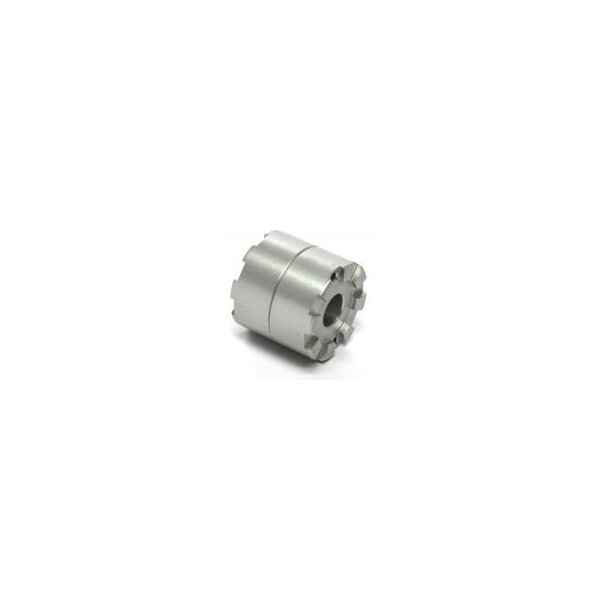 Versatzadapter 20mm silber