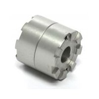 Versatzadapter 20mm silber