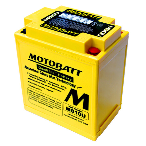 MOTOBATT Batterie MB12U, 4-polig