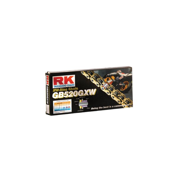 RK Kette 520GXW 120 Gld.