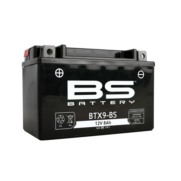 BS Batterie YTX9-BS MTF, wartungsfrei