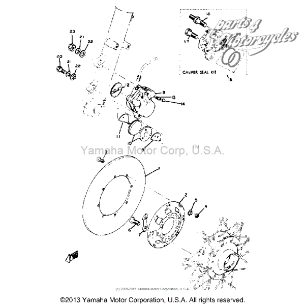 Nr 5 Sicherung Schraube WASHER, LOCK (306-25834-00)