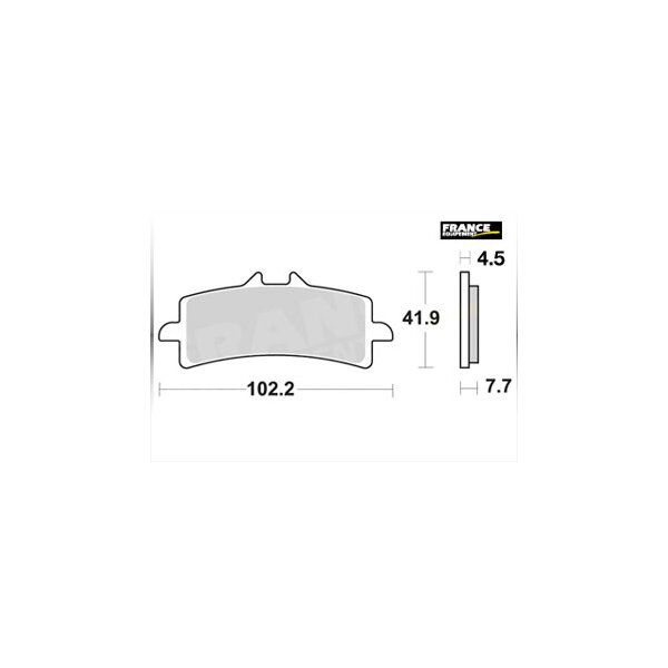 AP Bremsbelag Pckg. LMP441SF SINTER ROAD VORNE