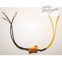 Leistungswiderstand 25 W- 8,2 Ohm mit Kabel, Paar