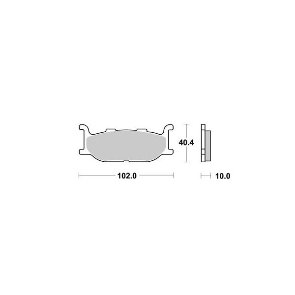 Bremsbelag Pckg. SINTER ROAD VORNE LMP263SF