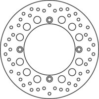 BREMBO Bremsscheibe ORO "68B407C7