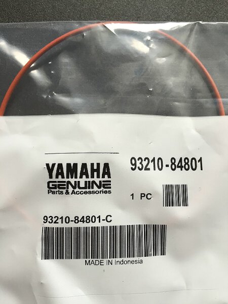 Yamaha O-RING 93210-84801-00