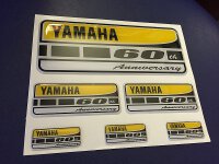 Yamaha Aufklebersatz &bdquo;60th Anniversary&ldquo;