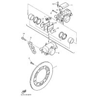 Bremsscheibe Yamaha Innenbelüftet