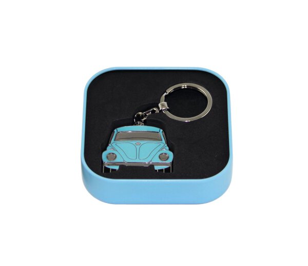 Schlüsselanhänger VW Käfer - blau