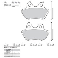 BREMBO Bremsbelag "07HD18 SP" hinten