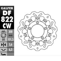 Bremsscheibe hinten Galfer DF822CW