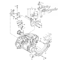 Pendelstütze Nr 12 Getriebe EEZ , DQR ( VW T4 TDI...