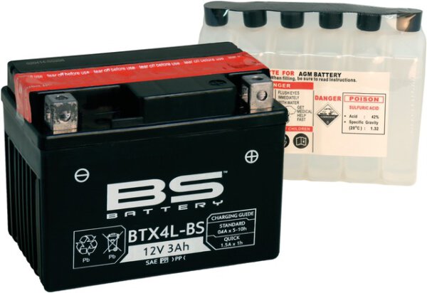 BS Batterie YTX4L-BS