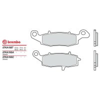 BREMBO Bremsbelag "07KA19SA" Sintermetall...