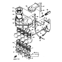 Nr 23 VERBINDUNG, LUFTFILTER 1 JOINT, AIR CLEANER 1