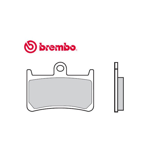 BREMBO Bremsbelag "07YA23RC" Organisch Racing, vorne, race use only