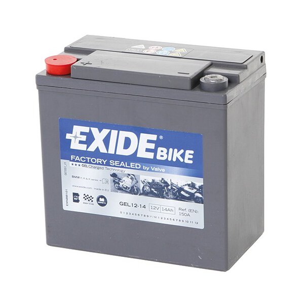 BATTERIE EXIDE G14 GEL VERSIEGELT