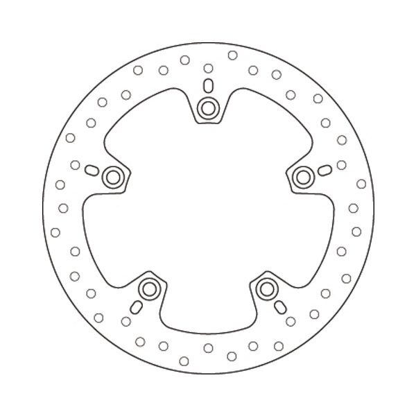 BREMBO Bremsscheibe ORO "68B407C0" hinten