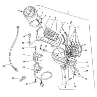 Nr 25 Ducati Monster ab 93` Tachowelle