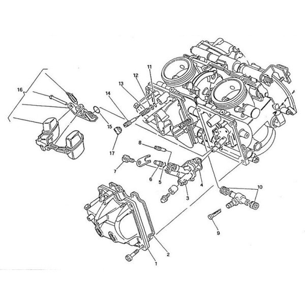 Nr 2 Ducati Vergaser Schwimmerkammerdicht Mikuni