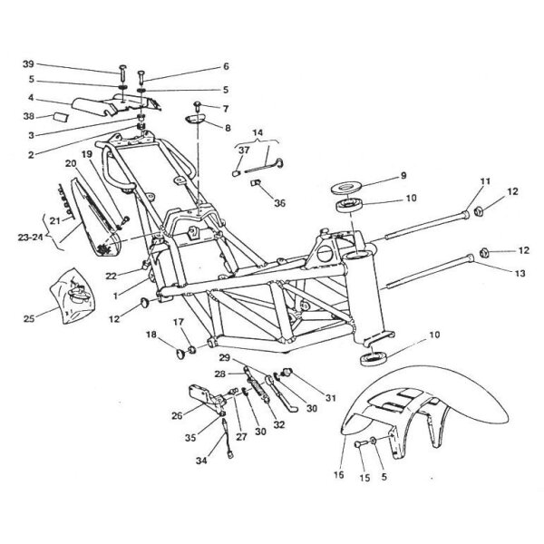 Nr 34 Ducati Seitenständerschalter 600-900SS `91-`94