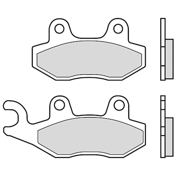 BREMBO Bremsbelag "07YA21" Sintermetall Straße, vorne mit ABE