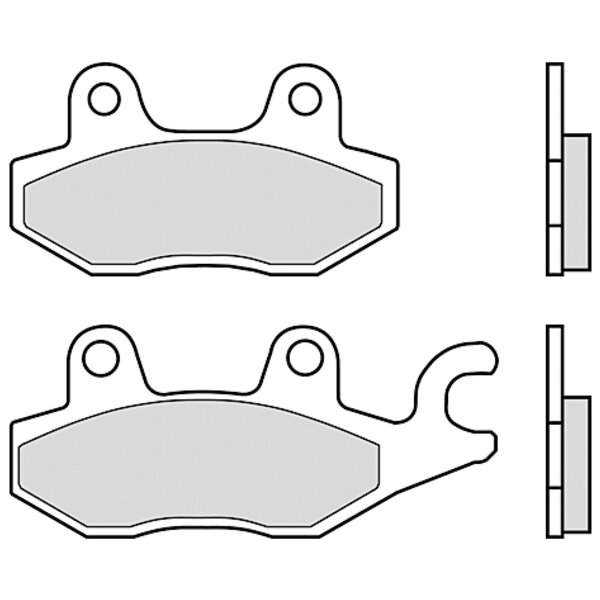 BREMBO Bremsbelag "07YA22" Sintermetall Straße, vorne mit ABE