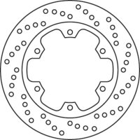 BREMBO Bremsscheibe OEM "MBK / YAMAHA"