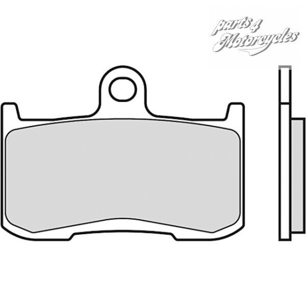 BREMBO Bremsbelag "07KA23" Sintermetall Straße, vorne mit ABE