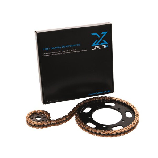 Kettensatz DID Premium, 525ZVM-X(G&G), X-Ring