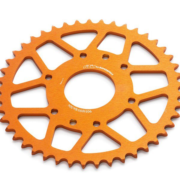 Kettenrad ALU orange 45 Zähne