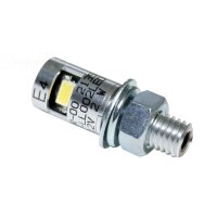 LED-Nummernschildbeleuchtung , rund, verchromt, D. 12 mm...