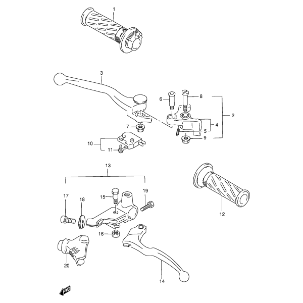 Nr 17 Einstellschraube ADJUSTER