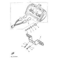 YAMAHA FJ SCHLUSSLICHT KOMPLETT Original Gebraucht