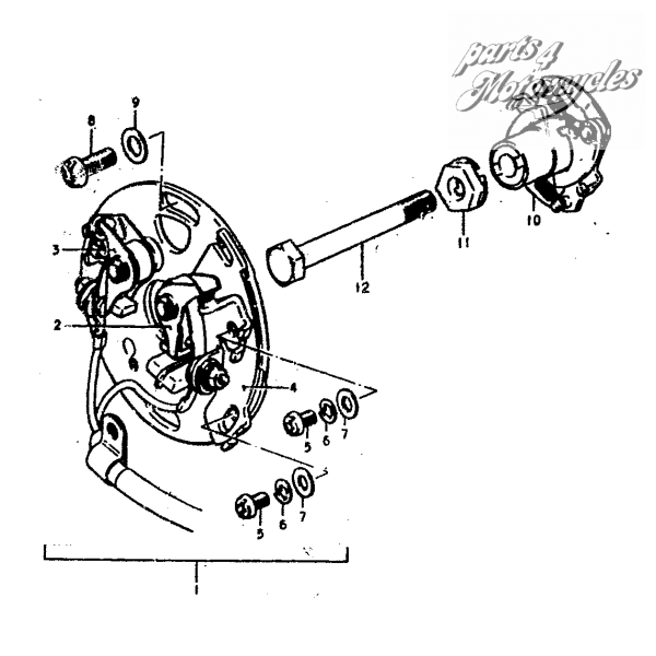 (2) POINT ASSY,CONTACT RH