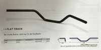 LSL Flat Track Lenker L14, 22mm, schwarz