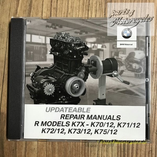 DVD Werkstatthandbuch Reparaturanleitung F Modelle K7x (MULTILANGUAGE)