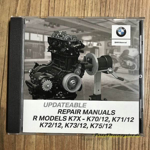 DVD Werkstatthandbuch Reparaturanleitung F Modelle K7x (MULTILANGUAGE)