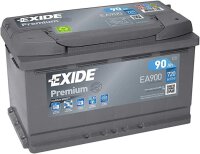 Exide EA900 Starterbatterie "Premium" 90,0 Ah