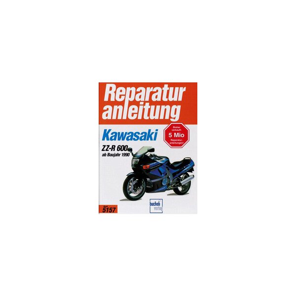 Rep.-Anleitung KAWASAKI ZZR 600 ab 90