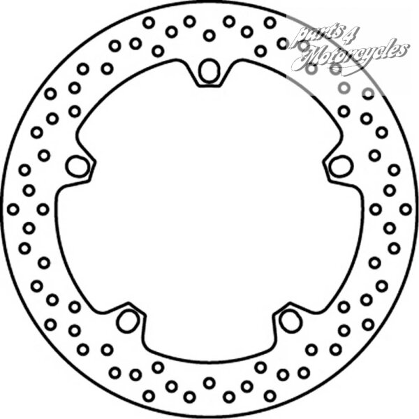 BREMBO Bremsscheibe Oro "68B407D6" mit Floatern