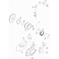Stator Lichtmaschine KTM 125 DUKE Nr 3