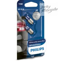 Glühlampe T4W WhiteVision / blue 12V 4W 2er Blister