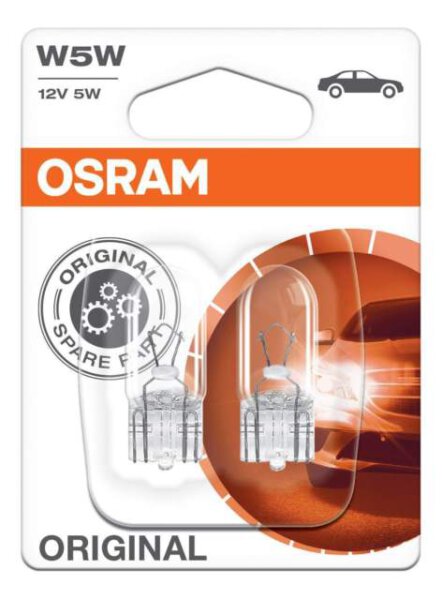 Osram W5W Kennzeichenbeleuchtung