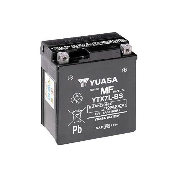 BATTERIE YTX7L YUASA AGM YTX7LWC