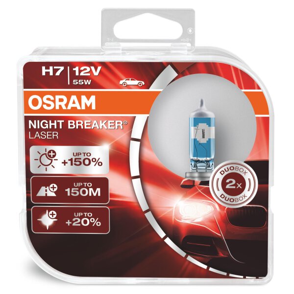 OSRAM H7 Hauptlampe "Night Breaker Laser"