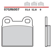 BREMSBELAG BREMBO CC 07GR6007 CARBON/KERAMIK