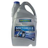 Ravenol 15W-50 teilsynthetisches 4-Takt-Motorradöl...